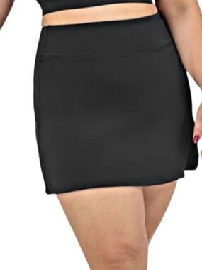 POP Fit Black Skort with Pockets size 4x
